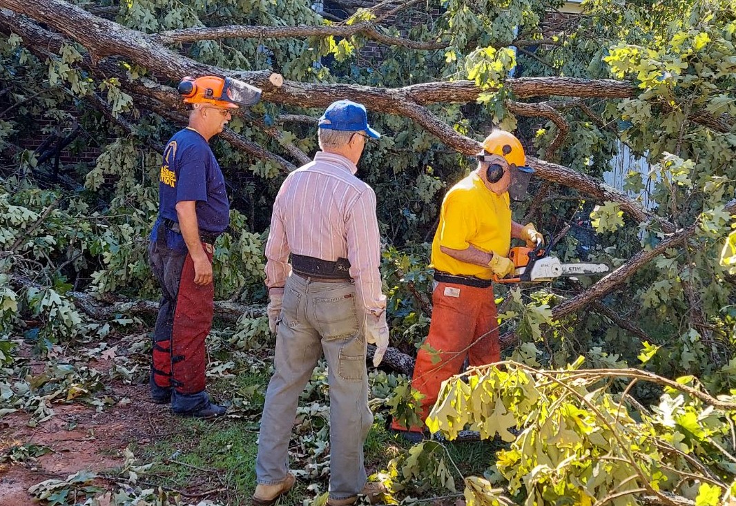 Disaster Relief: A Cooperative Effort after Anderson County Storms