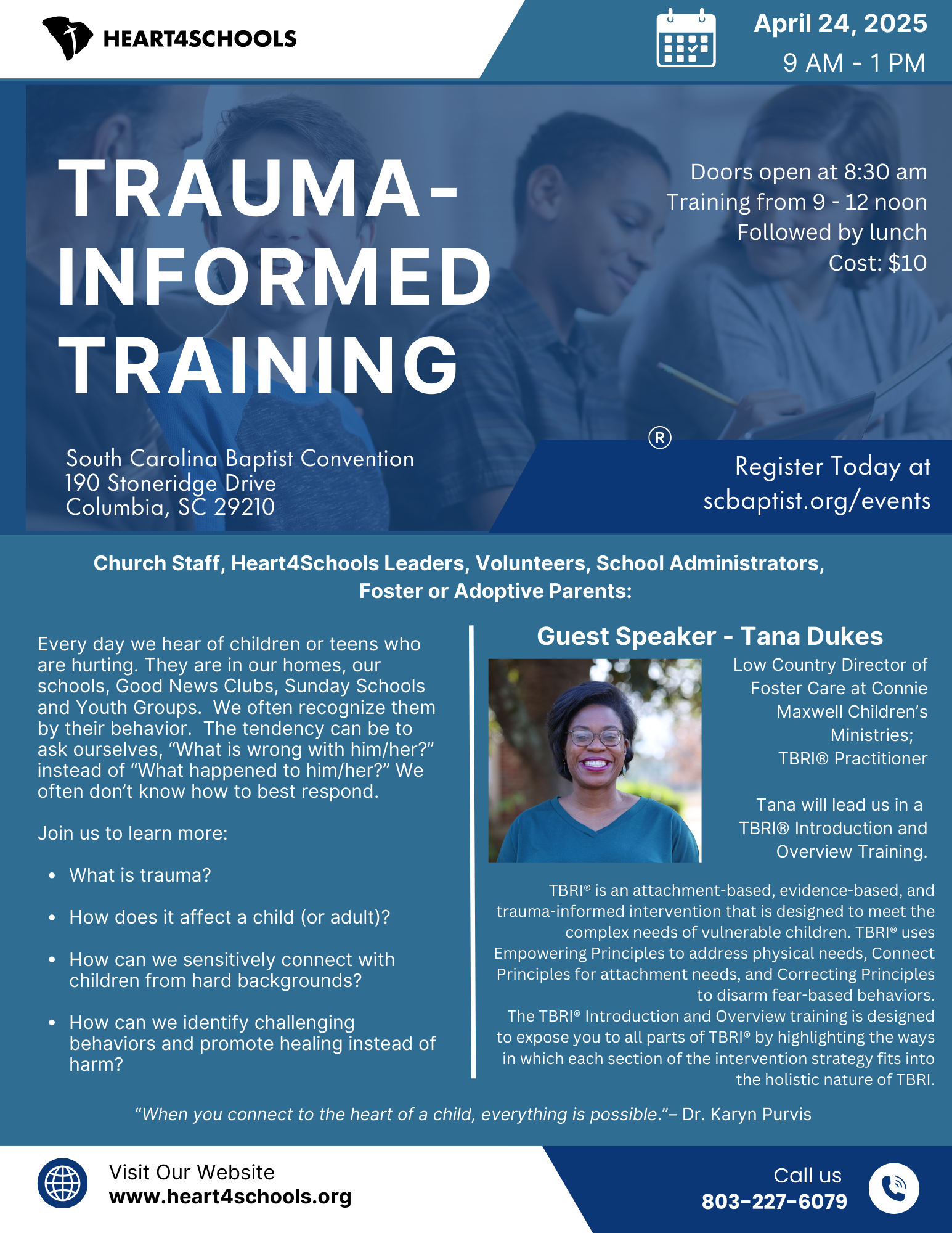 Trauma-Informed Training Flyer